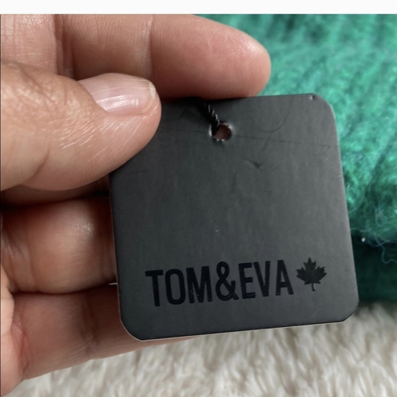 Teal Knit Beanie - Picture 2 of 3